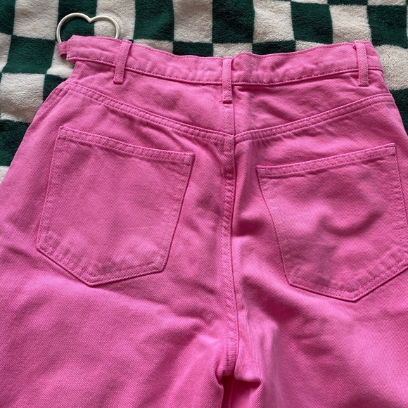 Zara pink jeans with heart ring valentines collection - Picture 9 of 12